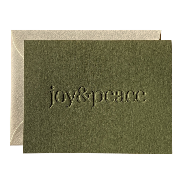 Joy & Peace No. 01