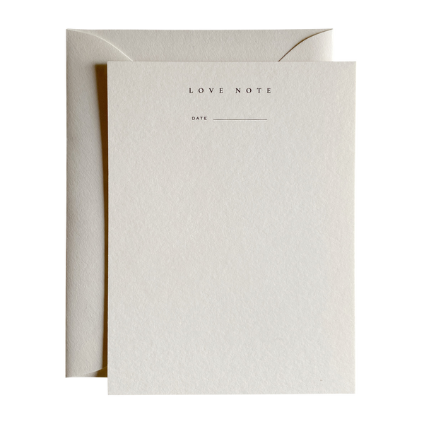 Love Note Notecard Set No. 06